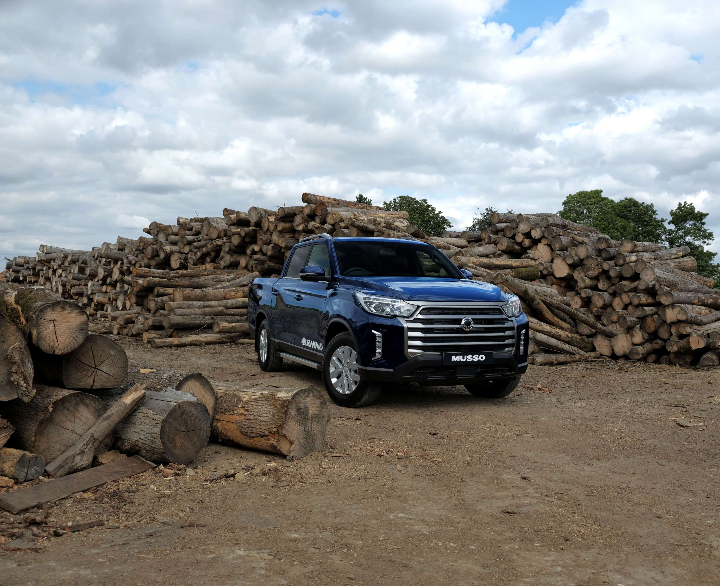 New SsangYong Musso Rhino long wheelbase - photo shoot